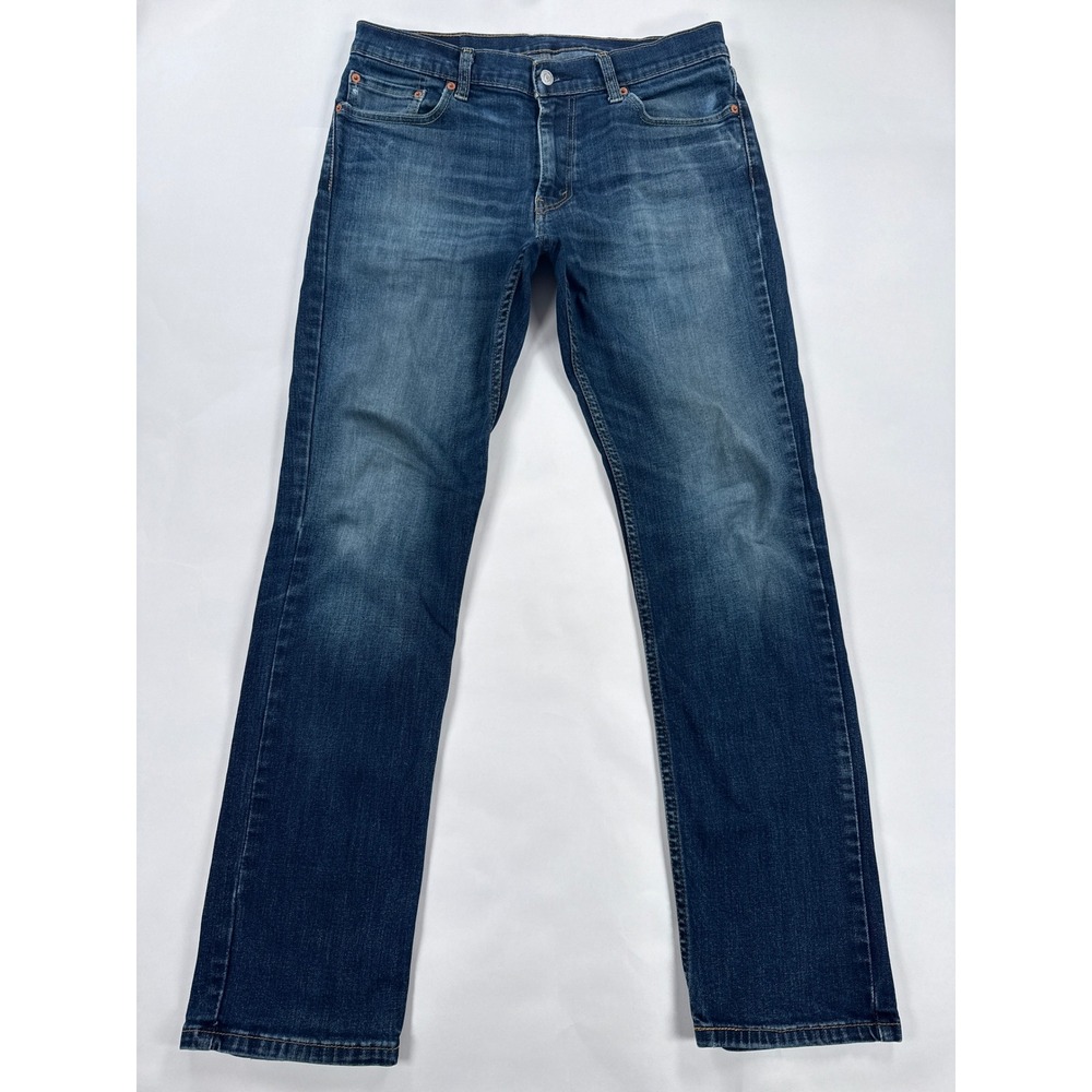 Levi's Mens Jeans 33x32 Blue 511 Slim Fit Stretch Denim Zip Fly